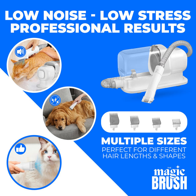 Aspirateur de Toilettage 5-en-1 FluffOff™