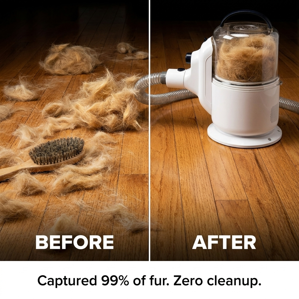 Aspirateur de Toilettage 5-en-1 FluffOff™