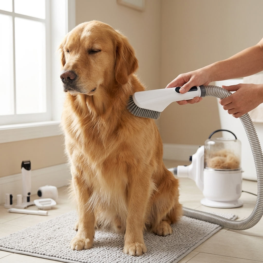 Aspirateur de Toilettage 5-en-1 FluffOff™