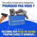 Kit de Toilettage Aspirant FluffOff™