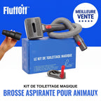Kit de Toilettage Aspirant FluffOff™